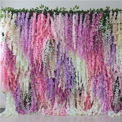 Mesterséges Wisteria virágfal